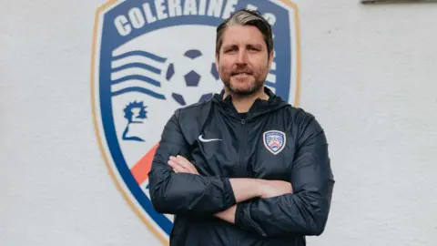 New Coleraine manager Ruaidhri Higgins
