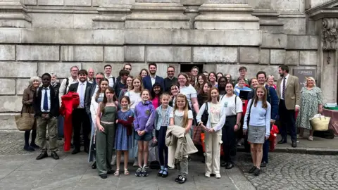 St Mary-le-Tower The choir in London