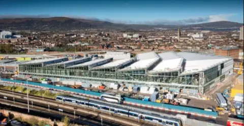 Translink A mock up of what the new hub will look like 