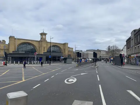 Sophie Raworth King's Cross Station