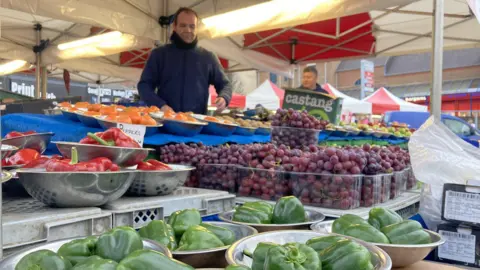 Tom Percival/BBC Northampton market