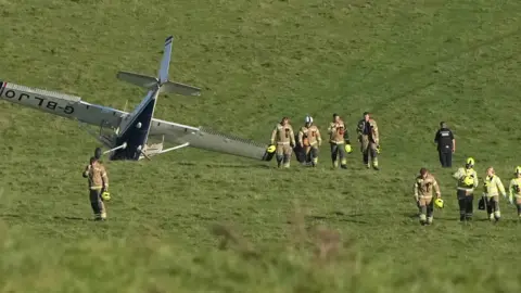 BBC Plane crash in Shoreham