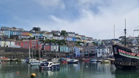 PA A photo of Brixham
