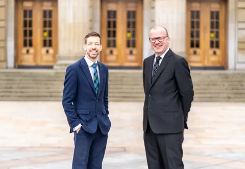 Dundee SNP John Alexander and Stephen Flynn