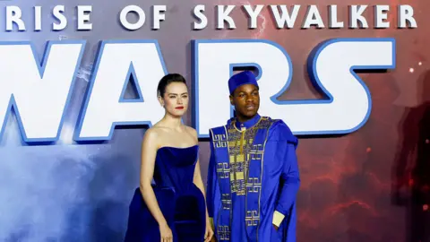 Reuters Daisy Ridley and John Boyega