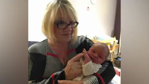 Judy Ledger Judy Ledger with her Grandson Artie