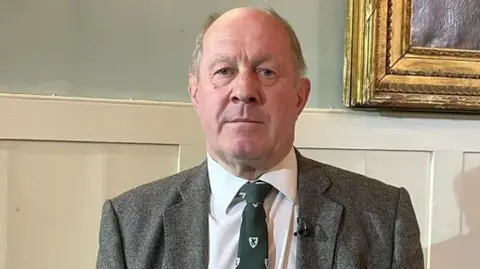 IMOGEN LEE / BBC Suffolk police and crime commissioner Tim Passmore