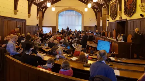 BBC Somerset County Council cabinet meeting on 20th Feb 2019