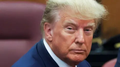 Donald Trump in court