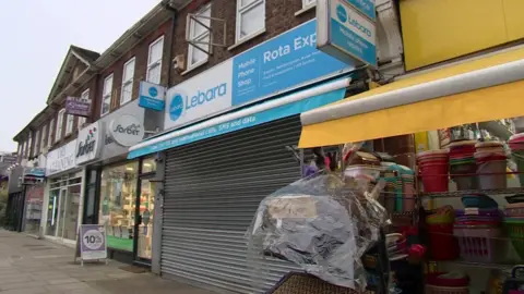 Shop on The Broadway, in Mill Hill