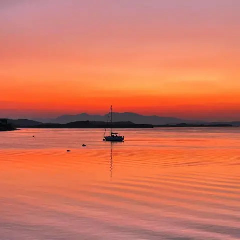 Shona Hendry Kemp Sunset in Connell