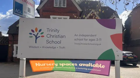 Picture of building of Trinity Christian School