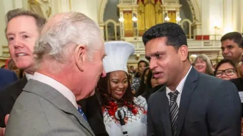Buckingham Palace King Charles and Binoy Kanjookkaran Chakkappan