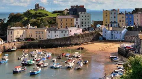 Getty Images Tenby harbour