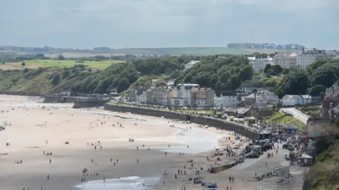 Filey beach