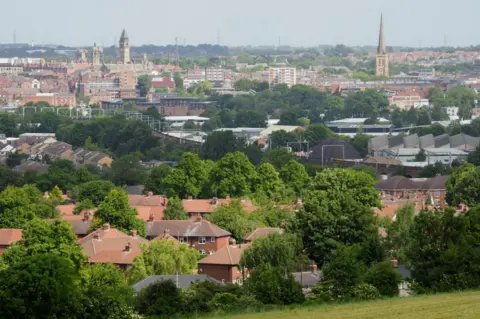 BBC Wakefield skyline