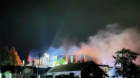 Ottery St Mary Fire Station Poltimore fire