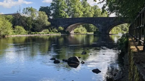 Fabian Musto / Geograph Llanidloes River Severn