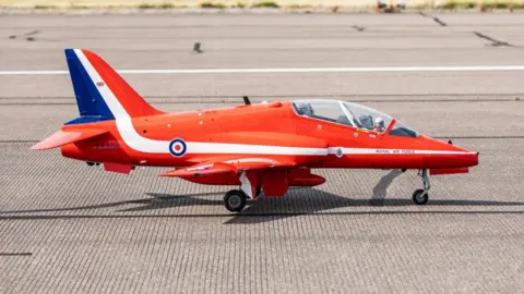 UK Sport Images Model of RAF Red Arrows aircraft