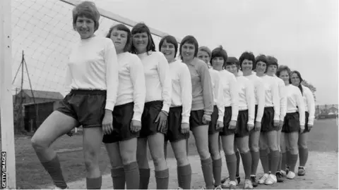 Getty Images Southampton women 1971