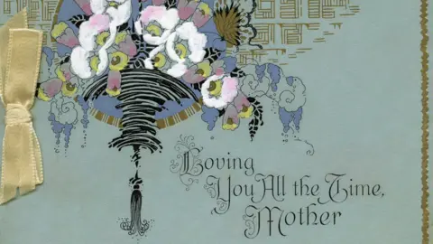 Getty Images Mother's Day card from 1910s