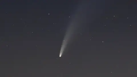 Jeff Overs Comet Neowise over Stonehenge, Wiltshire