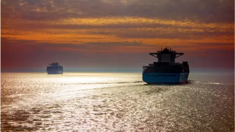 Getty Images Container ships