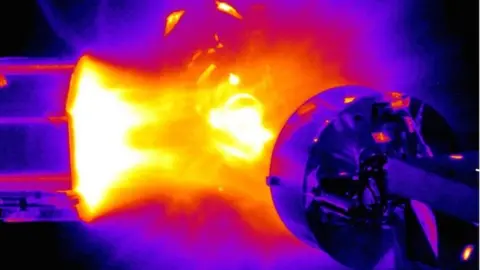 Lawrence Livermore National Laboratory Plasma generated by the National Ignition Facility