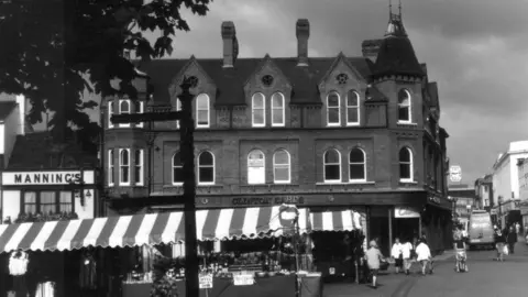The Ipswich Society Clinton Cards in the former Grimwades building