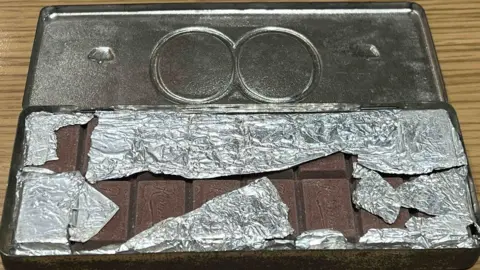 Hansons Uneaten chocolates