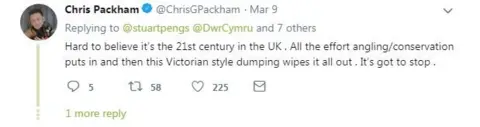 TWITTER Tweet by Chris Packham