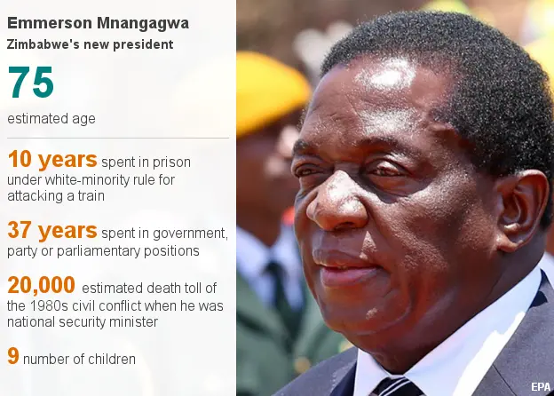 Data pic about Mnangagwa