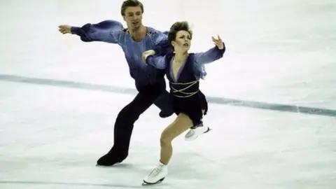 Getty Images Jayne Torvill and Christopher Dean