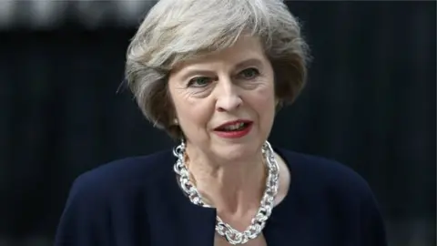 Getty Images Theresa May