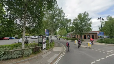 Google Car park in York