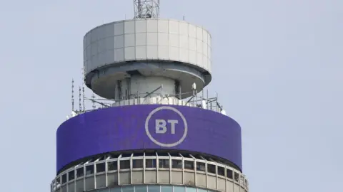 The BT tower in London