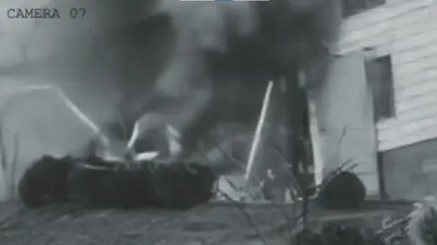 Video posted on social media purportedly showing an explosion at Evin prison, in Tehran, Iran (23 June 2025)