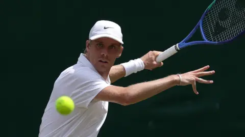 Denis Shapovalov in action