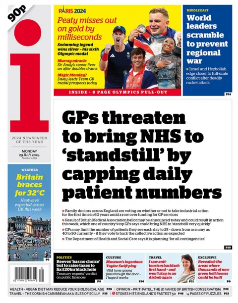 "GPs threaten to bring NHS to 'standstill' by capping daily patient numbers"