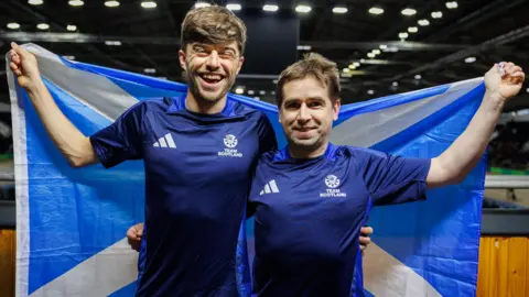 Fin Graham and Neil Fachie