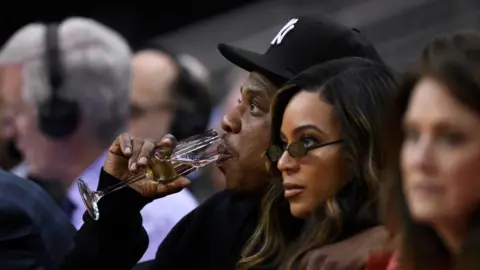 Getty Images Jay-Z and wife Beyonce