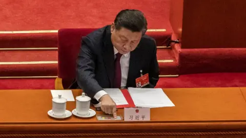 Getty Images President Xi Jinping