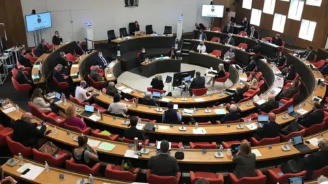 Cornwall Council First council meeting in person since first lockdown in March 2020