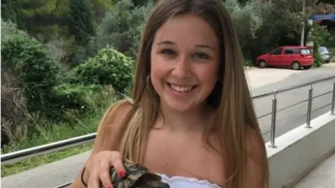 Family handout Ellie Gould smiling at the camera