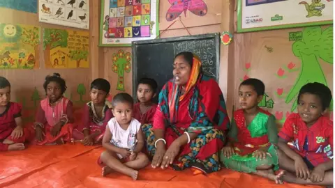 RNLI Children at their anchal