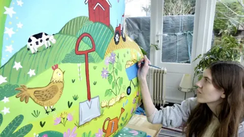 St Barnabas Hospice Design by Phillippa and Rachael Corcutt