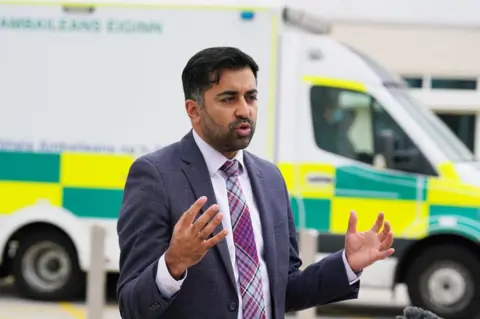 PA Media Humza Yousaf