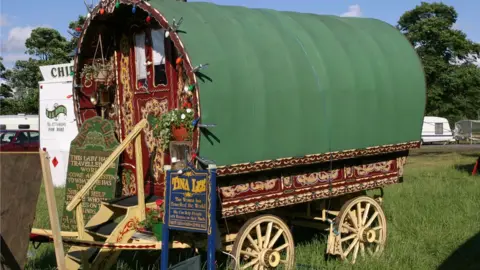 Brian Usher Traveller caravan at Hoppings