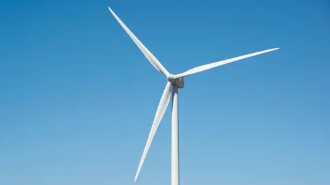 Getty Images Wind turbine