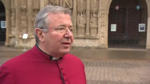 BBC The Very Revd Jonathan Greener, Dean of Exeter.